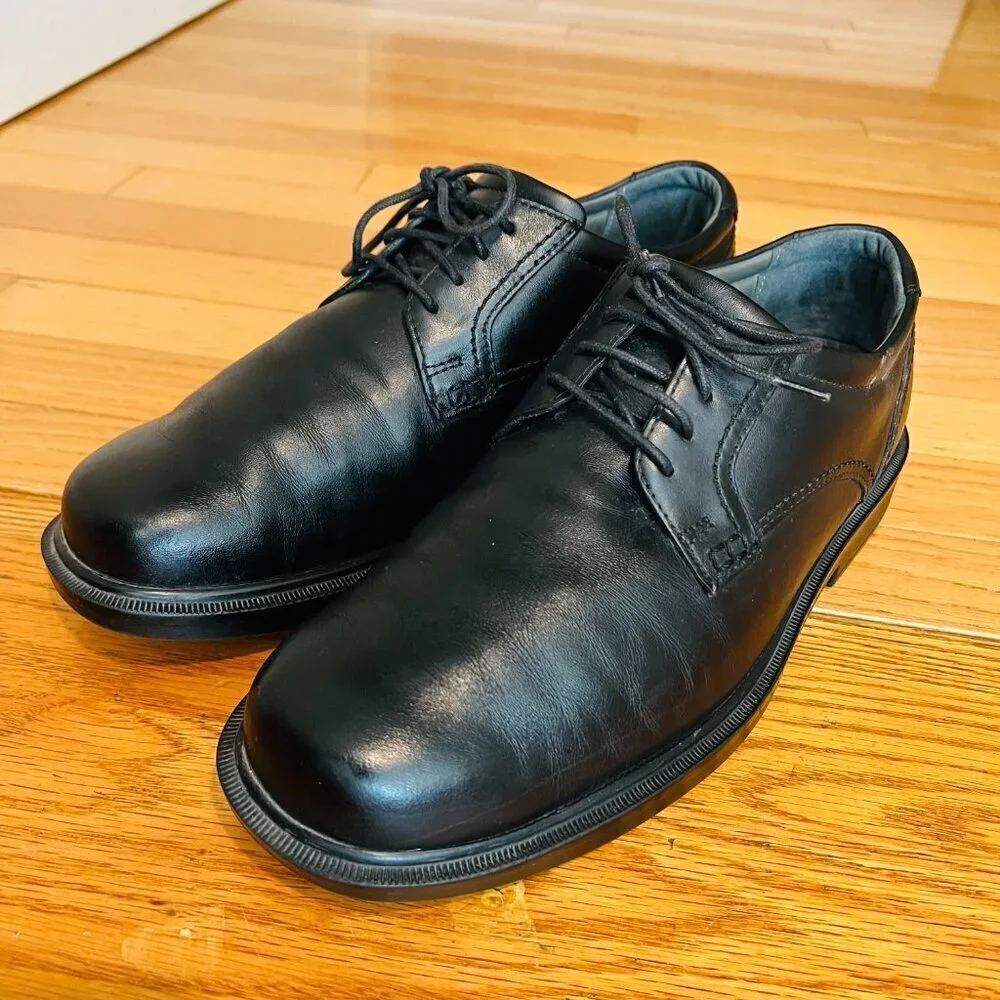 SAS Size 10.5 M Leather Ambassador Lace Tripad Shoes Black